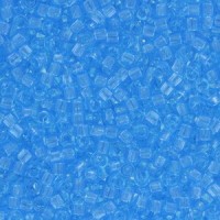 Miyuki Delica Perlen 11/0 - Transparent ocean blue DB-1109